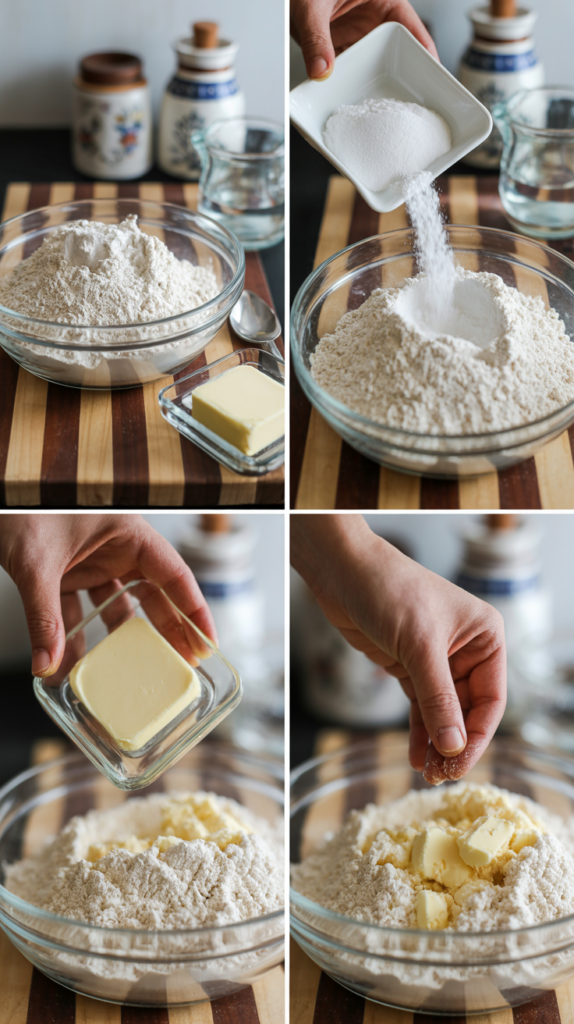 Mix the dry stuff