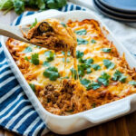 Chicken Enchilada Casserole No Tortilla