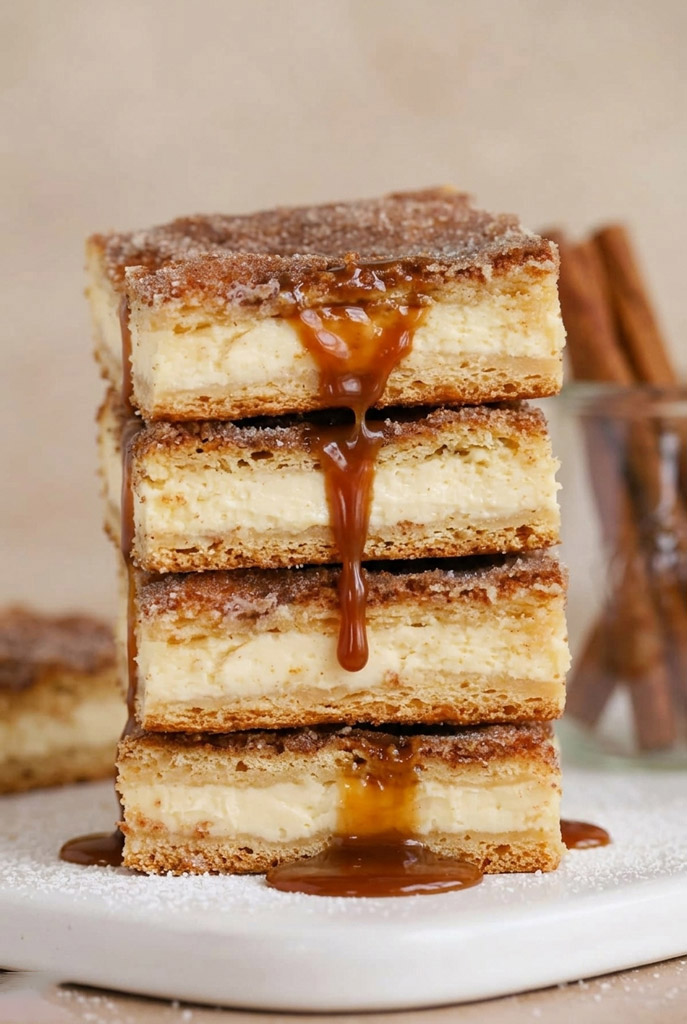 Churro Cheesecake Bars