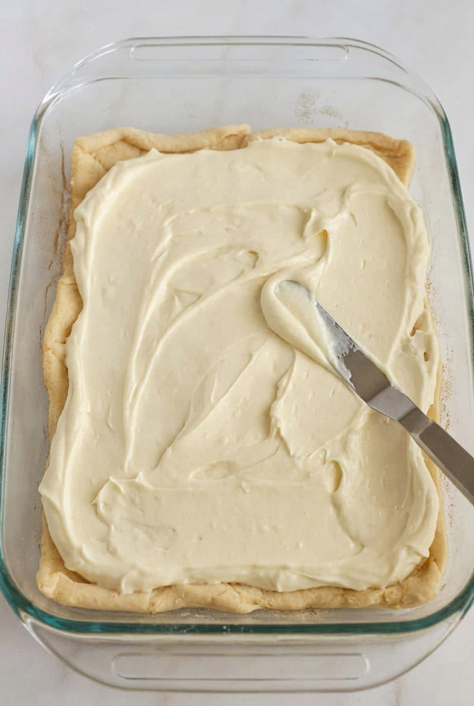 Cream with Churro Cheesecake Bars