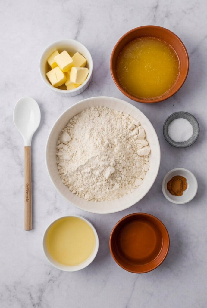 Mexican Caramel Empanadas Ingredients