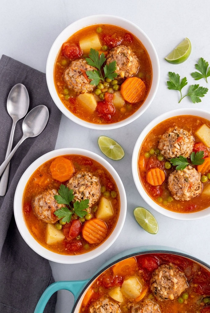 Customization Albondigas Soup