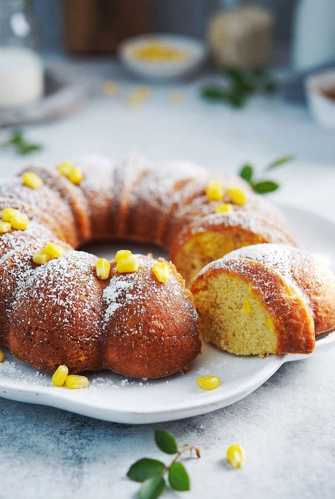 Serve Sweet Corn Cake